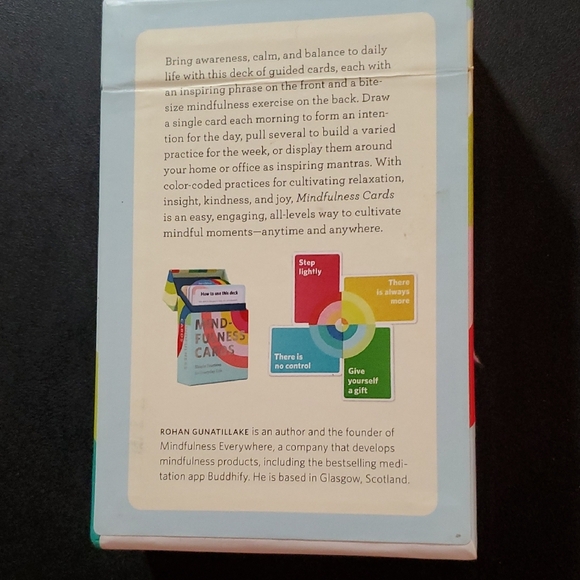 Mindfulness Cards with Colorful Design - Picture 3 of 5